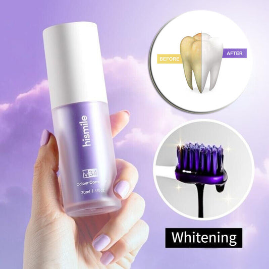 ORIGINAL HISMILE PURPLE WHITENING V34 TOOTHPASTE