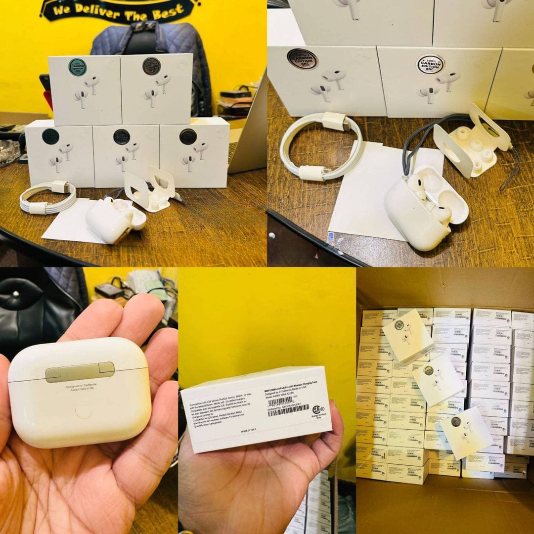 Original Air pro AirPods Pro 2nd Gen - Bluetooth Earphones with ANC, Transparency Mode, and Long Battery Life Premium Quality