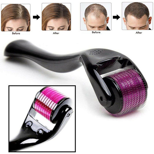Derma Roller with 540 Micro Needle for Hair and Facial Skin Therapy